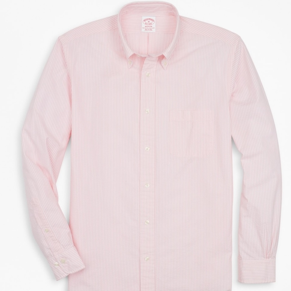 Brooks Brothers Seersucker Sport Shirt - NEW